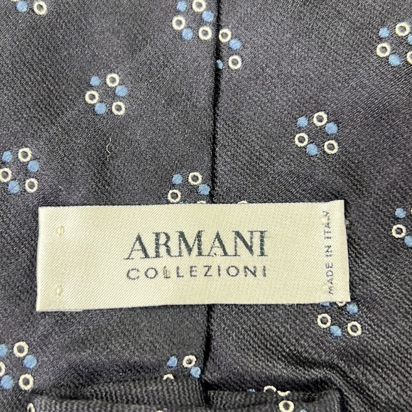 Armani Collezioni 100% Silk Men's Cravate Neck Tie - Picture 5 of 7